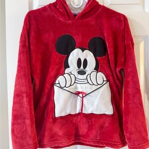 Oversized Wearable Blanket Hoodie for Kids Boys Girls, Micky Mouse,Size 8